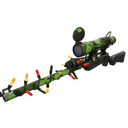 Festivized Specialized Killstreak Clover Camo'd Sniper Rifle (Well-Worn)