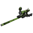 Strange Killstreak Clover Camo'd Sniper Rifle (Well-Worn)