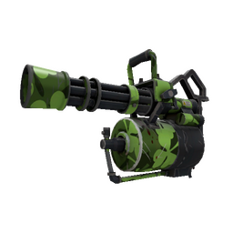 free tf2 item Strange Clover Camo'd Minigun (Field-Tested)