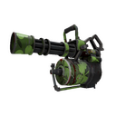 Clover Camo'd Minigun (Battle Scarred)