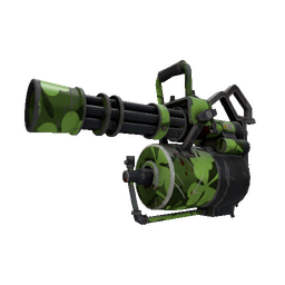 Clover Camo'd Minigun (Well-Worn)