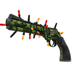 Festivized Clover Camo'd Revolver (Well-Worn)