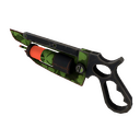 Strange Unusual Professional Killstreak Clover Camo'd Ubersaw (Field-Tested) (Isotope)