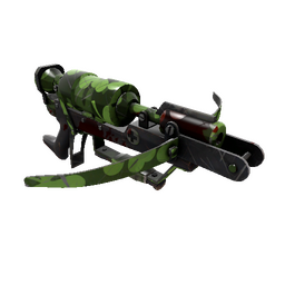 Clover Camo'd Crusader's Crossbow (Battle Scarred)