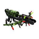 Unusual Festivized Professional Killstreak Clover Camo'd Crusader's Crossbow (Well-Worn) (Cool)