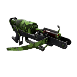 Clover Camo'd Crusader's Crossbow (Well-Worn)