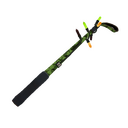 Unusual Festivized Professional Killstreak Clover Camo'd Disciplinary Action (Minimal Wear) (Hot)