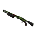 Strange Killstreak Clover Camo'd Family Business (Battle Scarred)