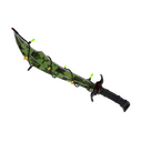 Strange Festivized Specialized Killstreak Clover Camo'd Shahanshah (Well-Worn)