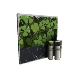 free tf2 item Strange Clover Camo'd War Paint (Field-Tested)