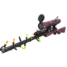 Strange Festivized Specialized Killstreak Star Crossed Sniper Rifle (Field-Tested)