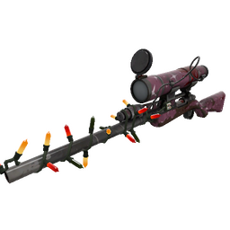 Festivized Star Crossed Sniper Rifle (Battle Scarred)