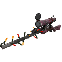 Festivized Killstreak Star Crossed Sniper Rifle (Battle Scarred)