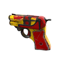 Professional Killstreak Bonk Varnished Shortstop (Well-Worn)