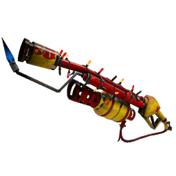 Festivized Specialized Killstreak Bonk Varnished Flame Thrower (Field-Tested)