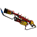 Festivized Bonk Varnished Flame Thrower (Well-Worn)