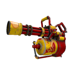 free tf2 item Bonk Varnished Minigun (Well-Worn)