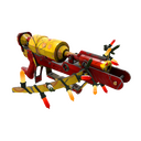 Festivized Bonk Varnished Crusader's Crossbow (Battle Scarred)