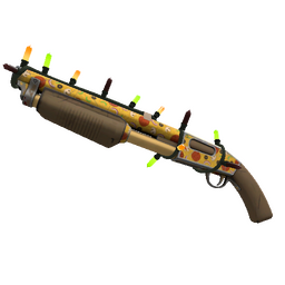 Strange Festivized Specialized Killstreak Pizza Polished Shotgun (Field-Tested)