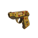Strange Professional Killstreak Pizza Polished Pistol (Factory New)