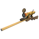 Unusual Specialized Killstreak Pizza Polished Sniper Rifle (Field-Tested) (Isotope)