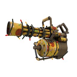 Festivized Pizza Polished Minigun (Field-Tested)