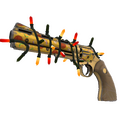 Unusual Festivized Pizza Polished Revolver (Field-Tested) (Cool)