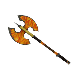 free tf2 item Fire Glazed Scotsman's Skullcutter (Well-Worn)