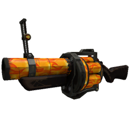 Fire Glazed Grenade Launcher (Well-Worn)