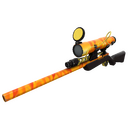 Specialized Killstreak Fire Glazed Sniper Rifle (Minimal Wear)