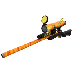 Fire Glazed Sniper Rifle (Field-Tested)