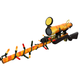 Festivized Specialized Killstreak Fire Glazed Sniper Rifle (Minimal Wear)