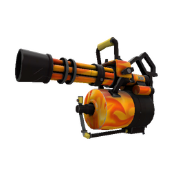 Killstreak Fire Glazed Minigun (Minimal Wear)