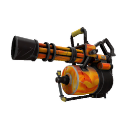 free tf2 item Fire Glazed Minigun (Well-Worn)