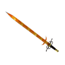Strange Professional Killstreak Fire Glazed Claidheamh Mòr (Minimal Wear)