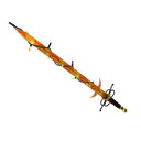 Festivized Fire Glazed Claidheamh Mòr (Minimal Wear)