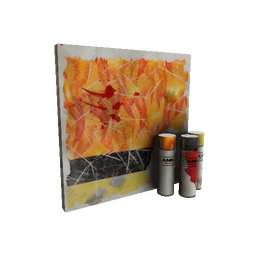 free tf2 item Strange Fire Glazed War Paint (Battle Scarred)