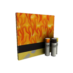 free tf2 item Fire Glazed War Paint (Factory New)