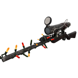 free tf2 item Strange Festivized Specialized Killstreak Kill Covered Sniper Rifle (Well-Worn)