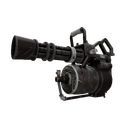 Unusual Specialized Killstreak Kill Covered Minigun (Well-Worn) (Cool)
