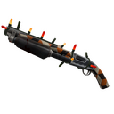 Unusual Festivized Professional Killstreak Merc Stained Shotgun (Well-Worn) (Isotope)