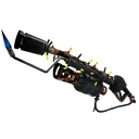 Unusual Festivized Specialized Killstreak Merc Stained Flame Thrower (Field-Tested) (Hot)