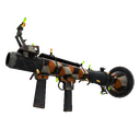 Unusual Festivized Merc Stained Rocket Launcher (Well-Worn) (Isotope)