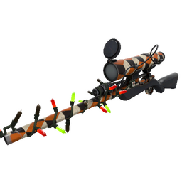 Festivized Merc Stained Sniper Rifle (Field-Tested)