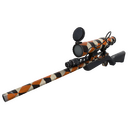 Unusual Professional Killstreak Merc Stained Sniper Rifle (Field-Tested) (Hot)