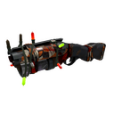 Unusual Festivized Professional Killstreak Merc Stained Soda Popper (Battle Scarred) (Isotope)