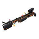Unusual Festivized Professional Killstreak Merc Stained Rescue Ranger (Minimal Wear) (Cool)