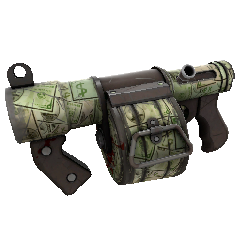 Strange Bank Rolled Stickybomb Launcher (Well-Worn) | TF2 Skins ...