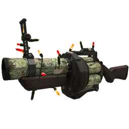 Festivized Bank Rolled Grenade Launcher (Well-Worn)