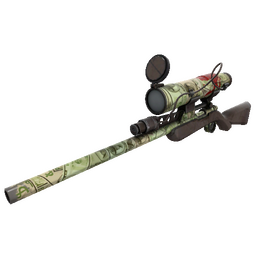 Bank Rolled Sniper Rifle (Well-Worn)